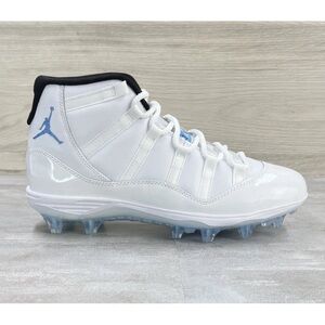 Nike Air Jordan 11 Retro TD Legend Blue White Football Cleats Sz 10 HM7324-104